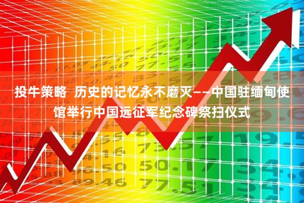 投牛策略  历史的记忆永不磨灭——中国驻缅甸使馆举行中国远征军纪念碑祭扫仪式
