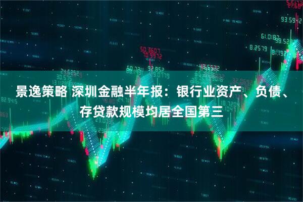 景逸策略 深圳金融半年报：银行业资产、负债、存贷款规模均居全国第三
